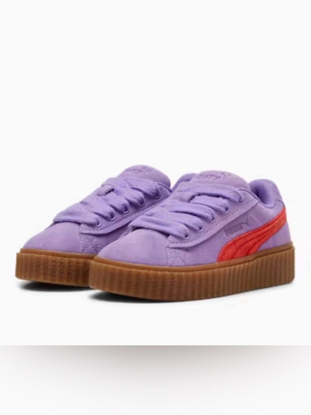 NEW FENTY × PUMA Creeper
"Phatty" Sneakers, Lavender SZ 9 EXTRA WHITE LACES TOO
